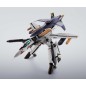 Macross - Figurine Hi-Metal R Chogokin VF-0S Phoenix (Roy Focker Use) & QF-2200D-B Ghost Set 14 cm