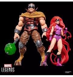 Inhumans Marvel Legends - Pack 2 figurines Marvel's Medusa & Marvel's Gorgon 15 cm