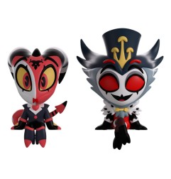 Helluva Boss - Pack 2 figurines Blitzo & Stolas Monitor Buddiez