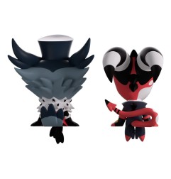 Helluva Boss - Pack 2 figurines Blitzo & Stolas Monitor Buddiez