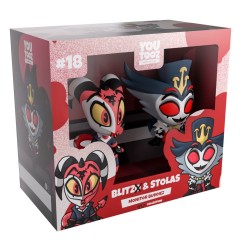 Helluva Boss - Pack 2 figurines Blitzo & Stolas Monitor Buddiez