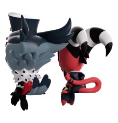 Helluva Boss - Pack 2 figurines Blitzo & Stolas Monitor Buddiez