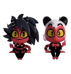 Helluva Boss - Pack 2 figurines Millie & Moxxie Monitor Buddiez
