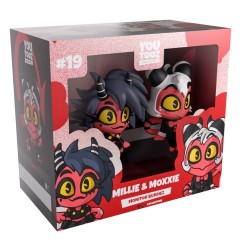 Helluva Boss - Pack 2 figurines Millie & Moxxie Monitor Buddiez