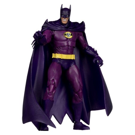 DC Multiverse - Figurine Batman (Injustice Gang) (JLA: Rock of Ages) (Red Platinum Edtion) 18 cm