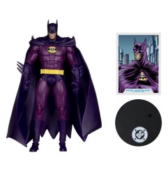 DC Multiverse - Figurine Batman (Injustice Gang) (JLA: Rock of Ages) (Red Platinum Edtion) 18 cm