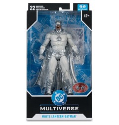 DC Comics - DC Multiverse Action Figure White Lantern Batman (Brightest Day) (Red Platinum Edition) 18 cm