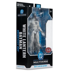 DC Multiverse - Figurine White Lantern Batman (Brightest Day) (Red Platinum Edition) 18 cm