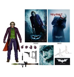 The Dark Knight : Le Chevalier noir DC Multiverse Deluxe Theatrical Edition - Figurine Joker 18 cm