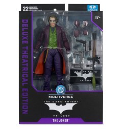 DC Comics - The Dark Knight DC Multiverse Deluxe Theatrical Edition Action Figure Joker 18 cm