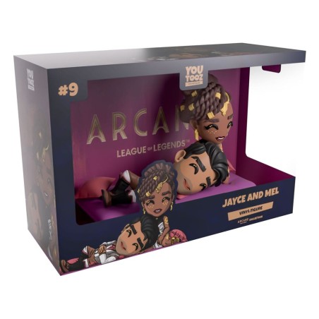 Arcane - Pack 2 figurines Jayce & Mel 10 cm
