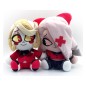 Hazbin Hotel - Pack 2 peluches Valentine's Charlie & Vaggie 22 cm