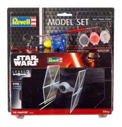 Star Wars - Maquette 1/110 Model Set TIE Fighter 9 cm