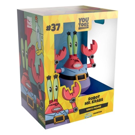 Bob l' éponge - Figurine Robot Mr. Krabs 13 cm