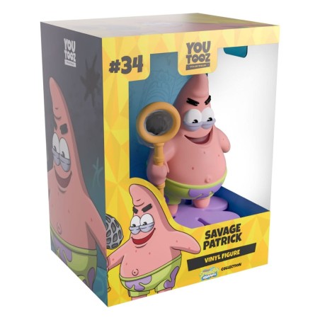 Bob l' éponge - Figurine Savage Patrick 11 cm