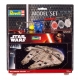 Star Wars - Maquette 1/241 Model Set Millennium Falcon 10 cm