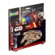 Star Wars - Maquette 1/241 Model Set Millennium Falcon 10 cm