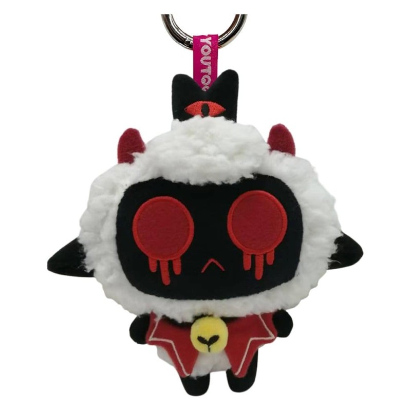 Cult of the Lamb - Porte-clés peluche Possessed Lamb 13 cm