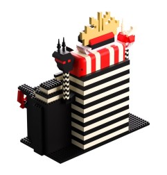 Hazbin Hotel - Brickset New  18 cm