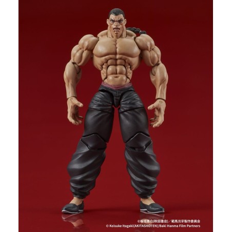 Baki - Hanma Digaction Action Figure Retsu Kaioh 7 cm