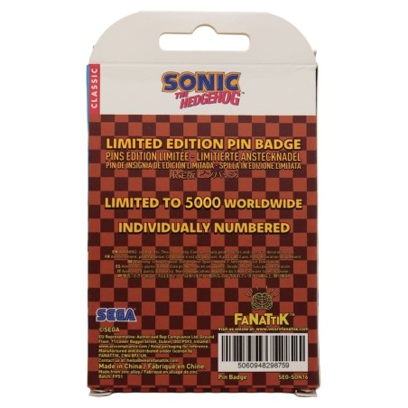 Sonic The Hedgehog - Pin's Dr. Eggman Egg Mobile Chained