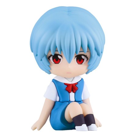 Rebuild of Evangelion - Mini figurine Rubber Mascot Nendroid Plus Rei Ayanami 8 cm