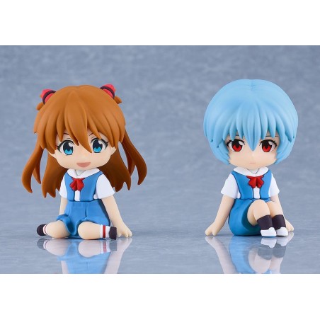 Rebuild of Evangelion - Rubber Mascot Nendroid Plus Mini Figure Rei Ayanami 8 cm