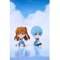 Rebuild of Evangelion - Rubber Mascot Nendroid Plus Mini Figure Rei Ayanami 8 cm