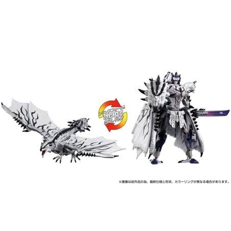 Transformers Team-Up Series - Figurine Monster Hunter Silver Rathalos Prime 13 cm