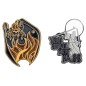Le Seigneur des Anneaux - Pack 2 pin's You Shall Not Pass 8 cm