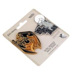 Le Seigneur des Anneaux - Pack 2 pin's You Shall Not Pass 8 cm