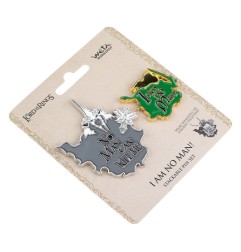 Le Seigneur des Anneaux - Pack 2 pin's No Man can Kill Me & I Am No Man! 7 cm