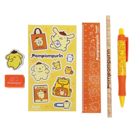 Sanrio - Stationery Set 6-Pack Pompompurin