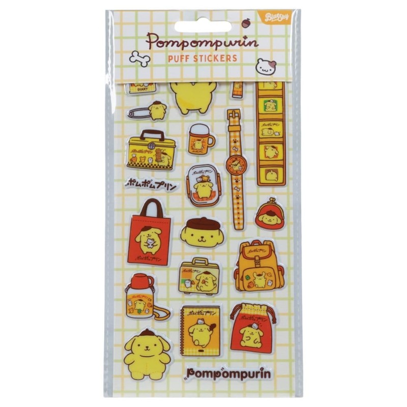 Sanrio - Set autocollants Pompompurin