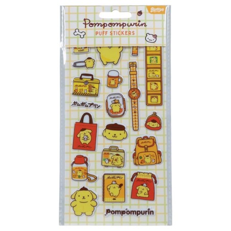 Sanrio - Set autocollants Pompompurin