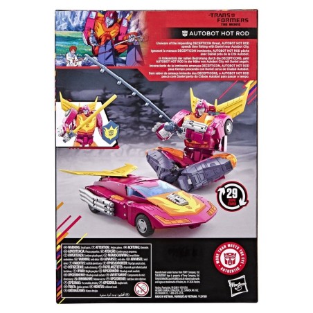 Transformers - The : The Movie Studio Series Voyager Class Action Figure MTMTE Collection: Autobot Hot Rod 14 cm
