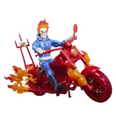 Marvel - Ghost Rider  Legends Action Figure  Johnny Blaze with Motorcycle 15 cm