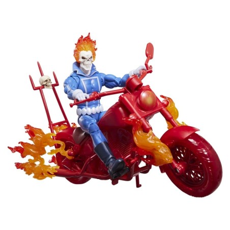 Marvel - Ghost Rider  Legends Action Figure  Johnny Blaze with Motorcycle 15 cm