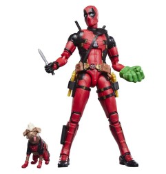 Marvel - Deadpool & Wolverine  Legends Action Figure Dogpool & Deadpool 15 cm