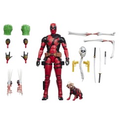 Marvel - Deadpool & Wolverine  Legends Action Figure Dogpool & Deadpool 15 cm
