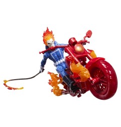 Marvel - Ghost Rider  Legends Action Figure  Johnny Blaze with Motorcycle 15 cm
