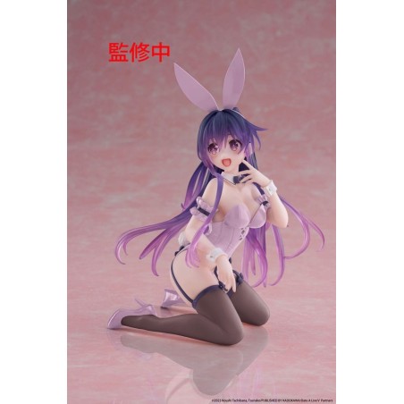 Date A Live - PVC Statue Desktop Cute Figure Tohka Yatogami (Bunny Ver.) Renewal 13 cm