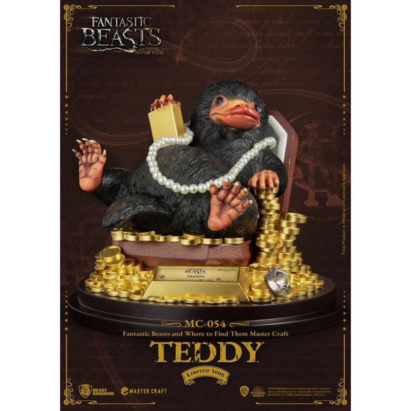 Fantastic Beasts - Master Craft Statue Teddy 21 cm