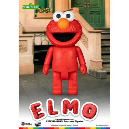 1, Rue Sésame - Tirelire Syaking Bang Elmo 47 cm