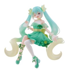 Hatsune Miku - Statuette Noodle Stopper  Lime Ver. 14 cm