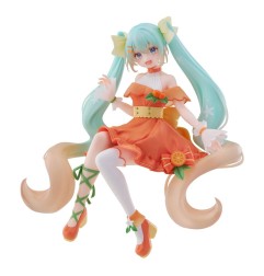 Hatsune Miku - Noodle Stopper PVC Statue Flower  Citrus Ver. 14 cm