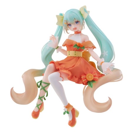 Hatsune Miku - Statuette Noodle Stopper  Citrus Ver. 14 cm