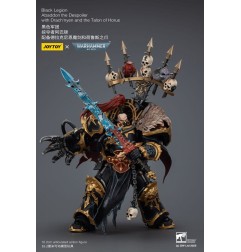 Warhammer 40k - Figurine Warhammer Black Legion Abaddon the Despoiler with Drach'nyen and the Talo 16 cm