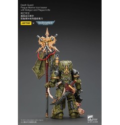 Warhammer - 40,000 Action Figure Death Guard Plague Marine Icon bearer with Boltgun and Plague knife 12 cm