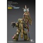 Warhammer 40k - Figurine Death Guard Plague Marine Icon bearer with Boltgun and Plague knife 12 cm